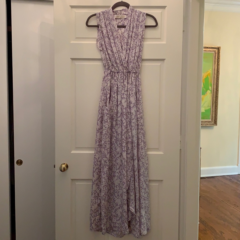 Natalie Martin nico Silk maxi Dress XS